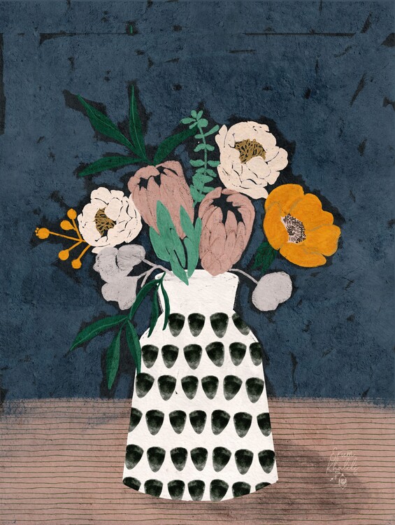 Poster Moody Florals