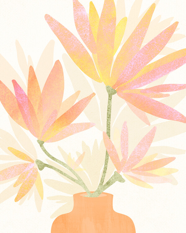 Plakat Sweet Pink Floral