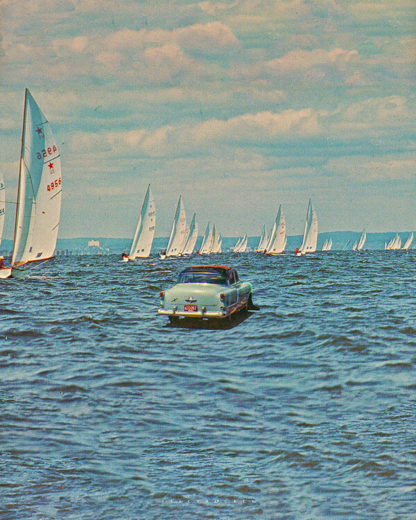 Poster Ride on the sea