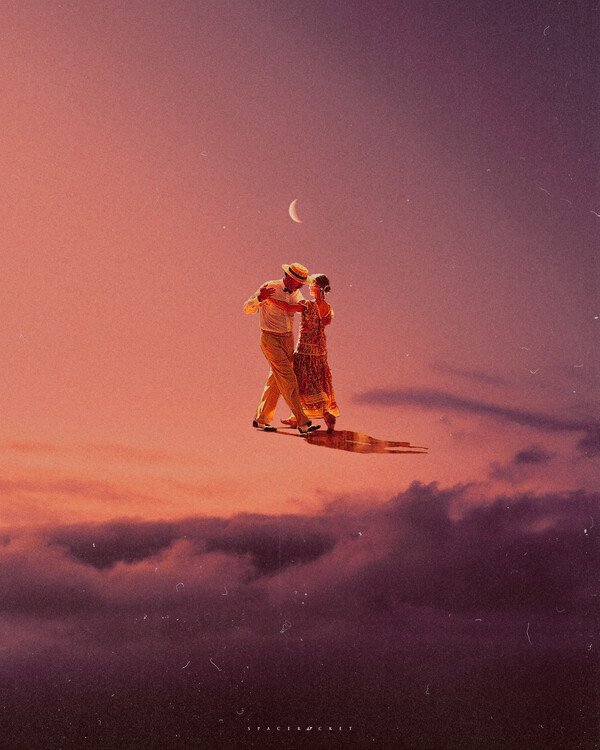 Poster Dancing in the sky