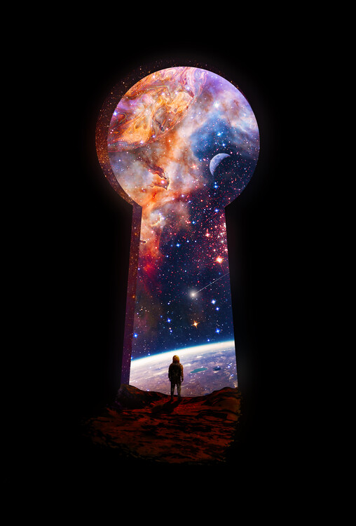 Canvas Print Entrance