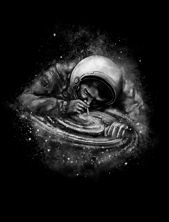 Sticker Space Junkie