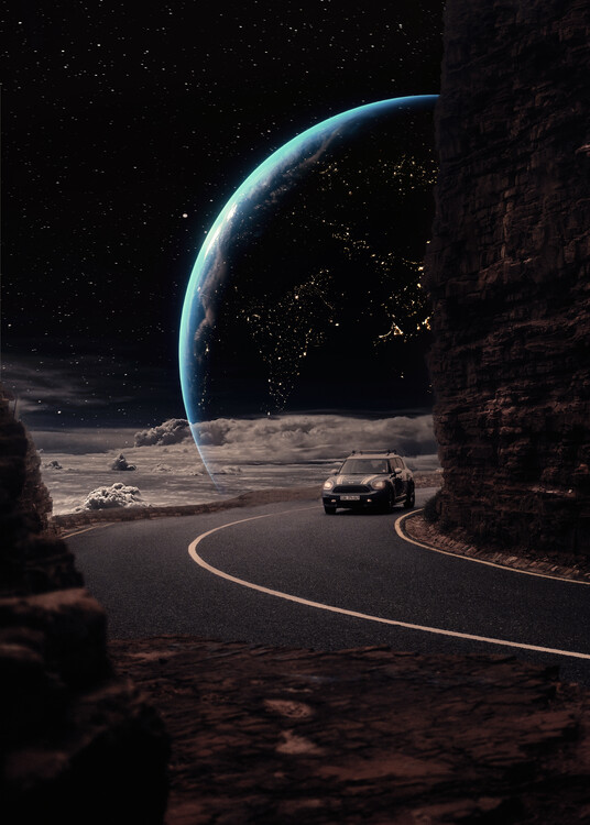 Poster Driving Space