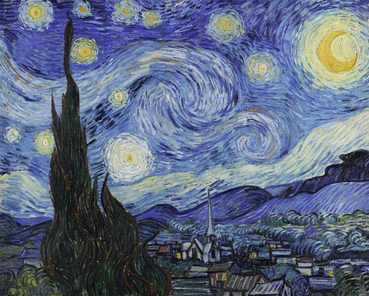 Canvas Print Starry Night