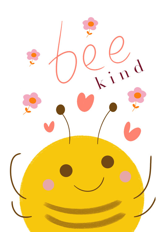 Poster Bee Kind