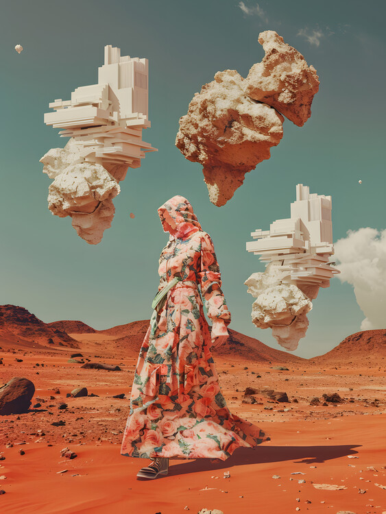 Poster Surreal Mars