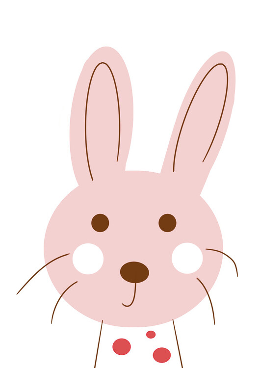 Plakát Pink Rabbit