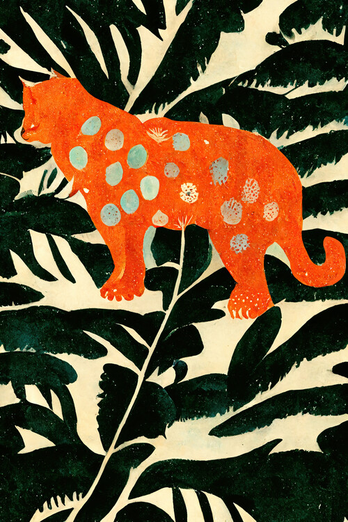 Poster Tiger In The Jungle