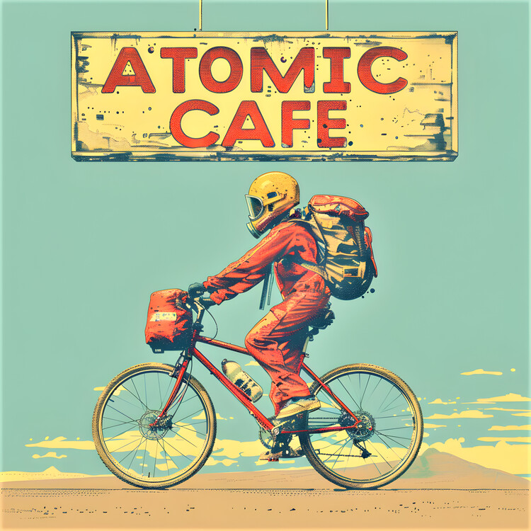 Poster Atomic Cafe Bike Ride