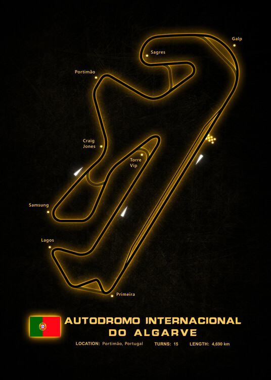 Poster Autodromo Internacional do Algarve