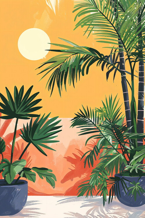 Poster Nova house plant, boho aesthetic poster & canvas prints
