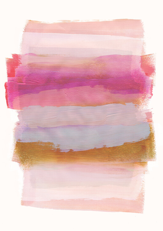 Levně Plakát, Obraz - Abstract Brush 3, Mareike Böhmer, 30 × 40 cm
