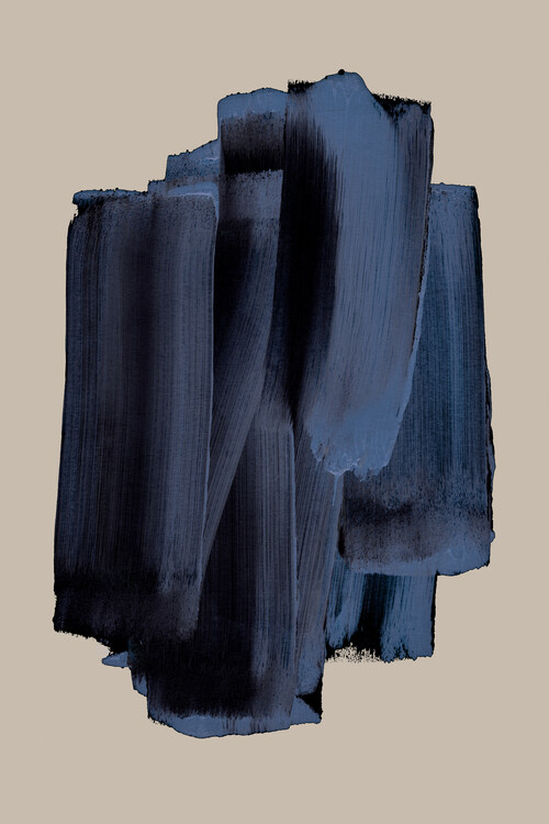 Levně Plakát, Obraz - Abstract Brush 11, Mareike Böhmer, 26.7 × 40 cm