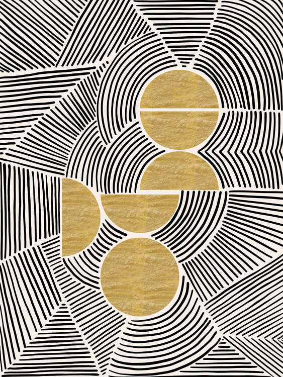 Poster Mid-Century Tribal