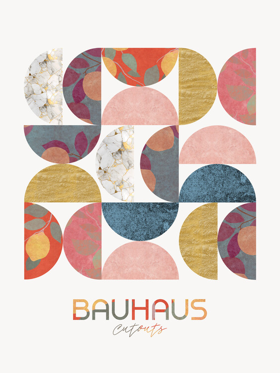 Poster Bauhaus Cutouts