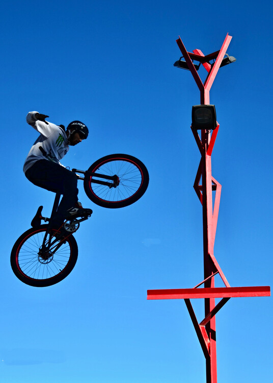 Плакат BMX competition