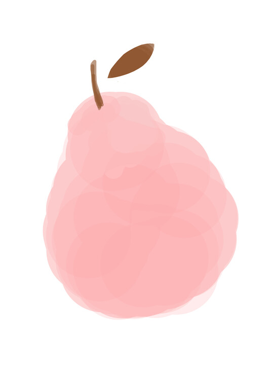 Poster Pink Pear