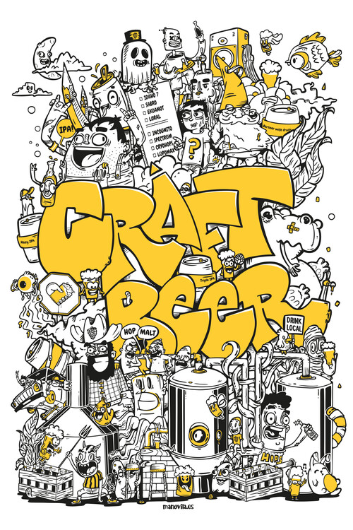 Poster Craft beer