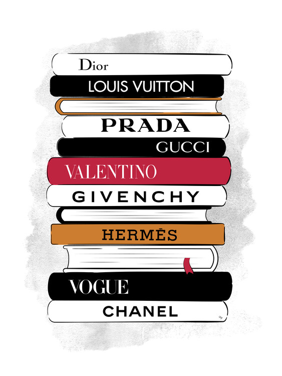Плакат Luxury Fashion Books