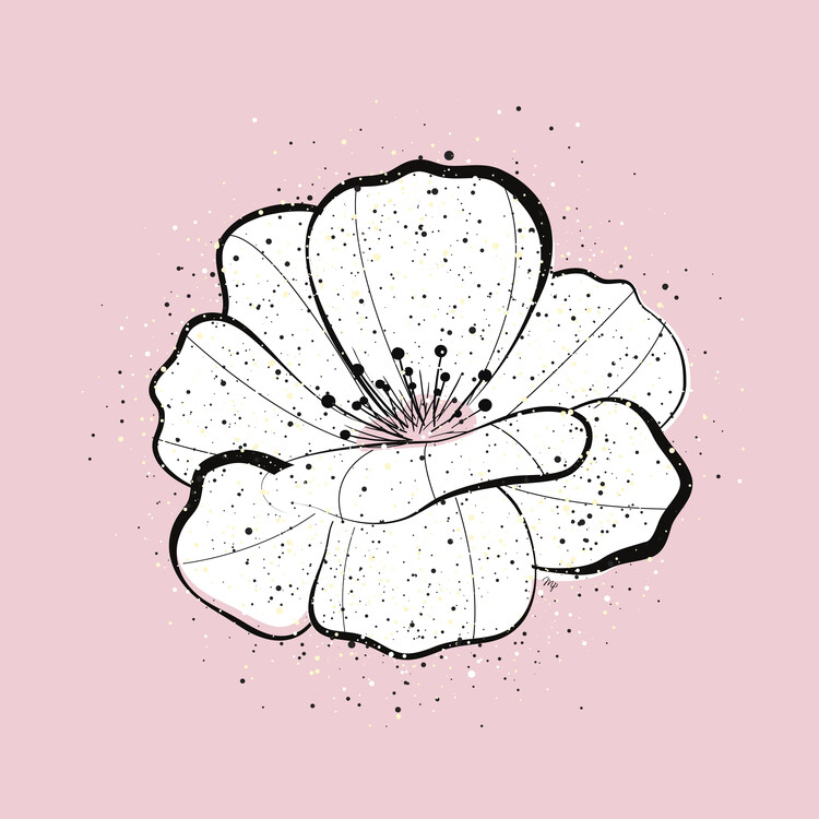 Плакат Pink Bloom Set