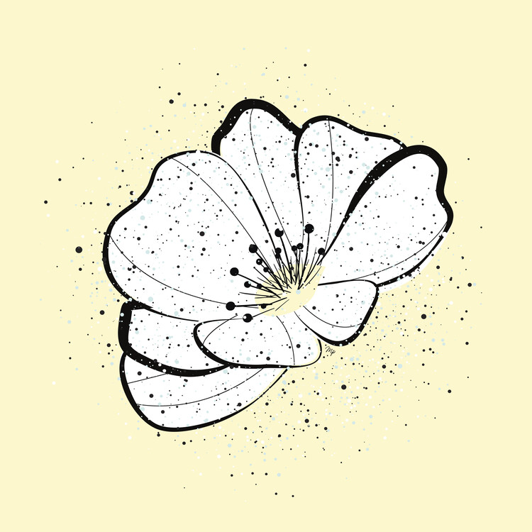 Плакат Yellow Bloom Set