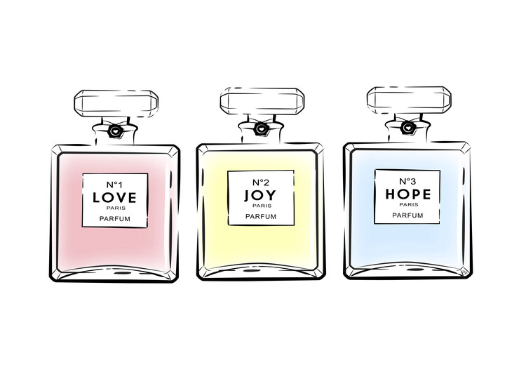 Плакат Loe Joy Hope Perfumes