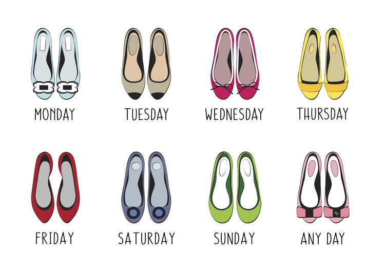 Плакат Shoe Week