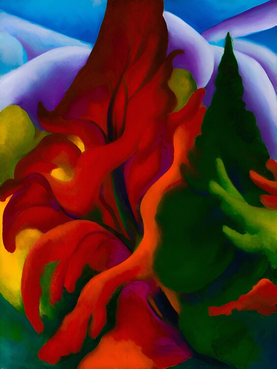 Poster Trees in Autumn, 1920-1921