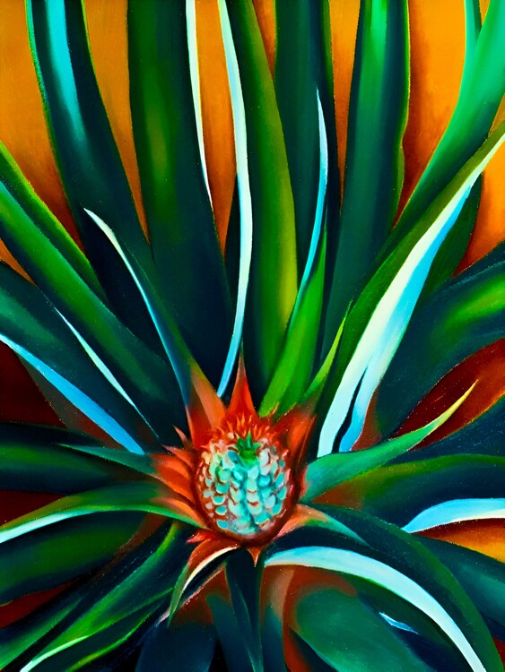 Poster Georgia O'Keeffe - Pineapple Bud, 1939