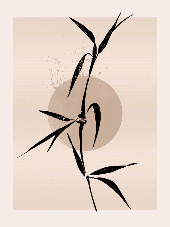 Poster Bamboo in Sunlight