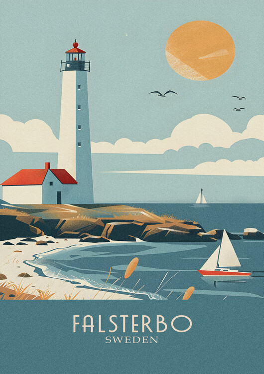 Poster Falsterbo city