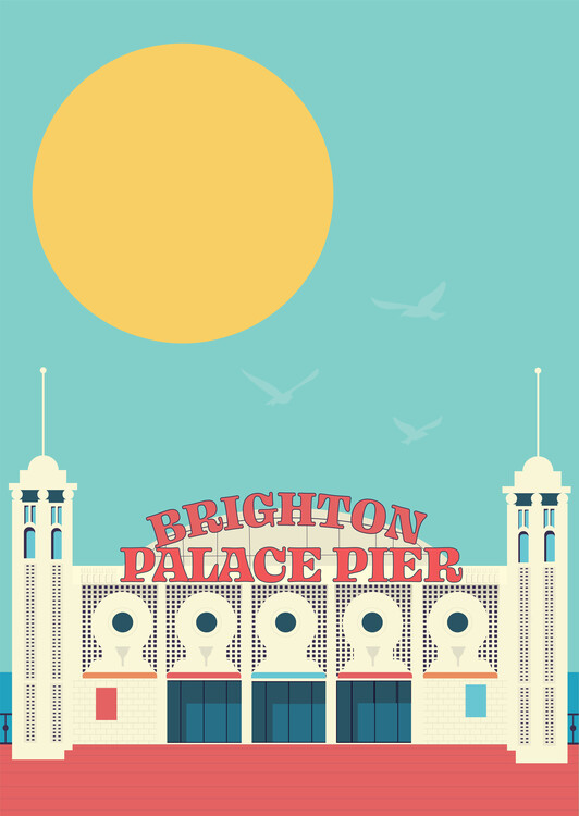Obraz na plátně Brighton Pier