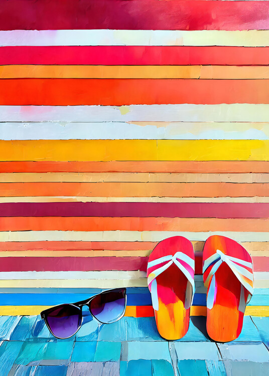 Poster Caribbean Life