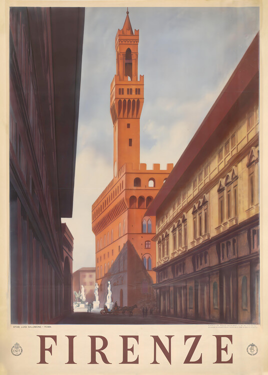 Poster Firenze Florence