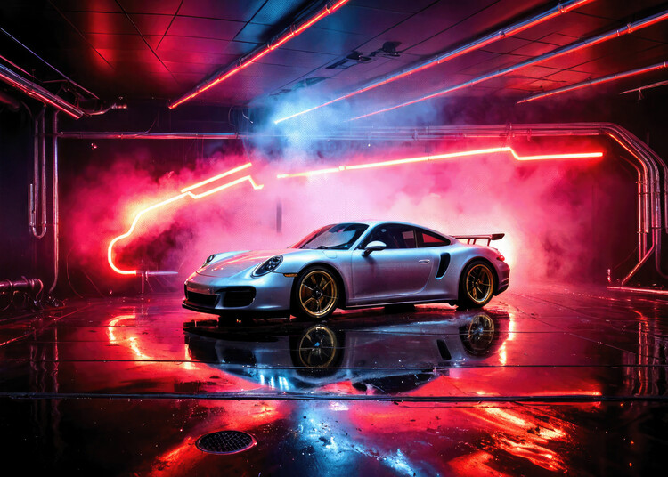 Plakat Elegant Sport Car