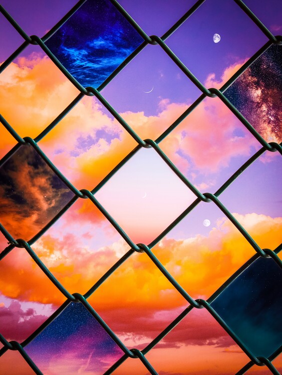 Плакат The freedom of the skies grid
