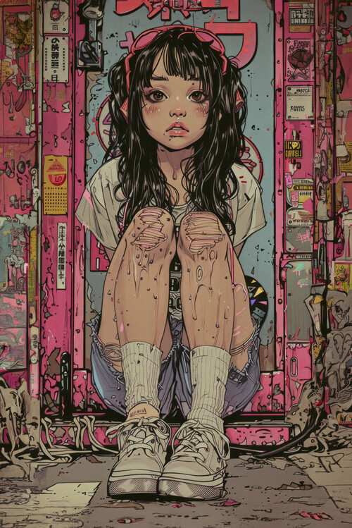 Плакат Anime Girl