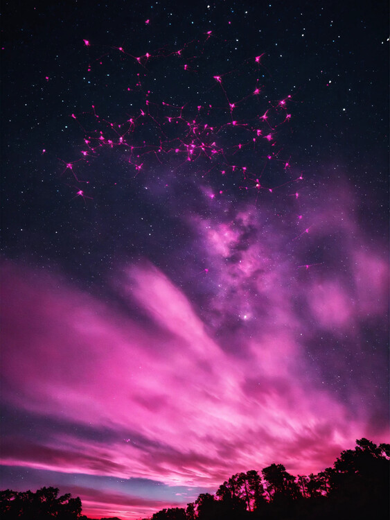 Poster The Night Sky Nature