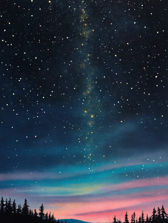 Poster Starry Sky Fantasy