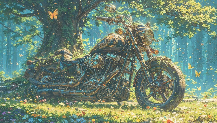 Плакат HARLEY