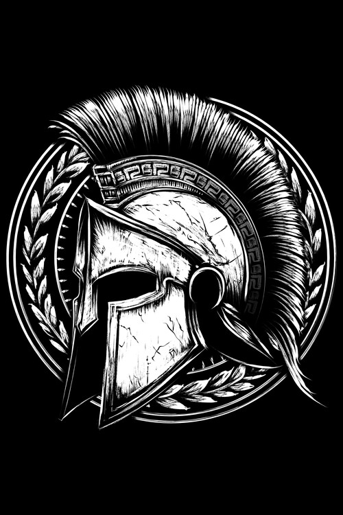 Плакат Spartan warrior