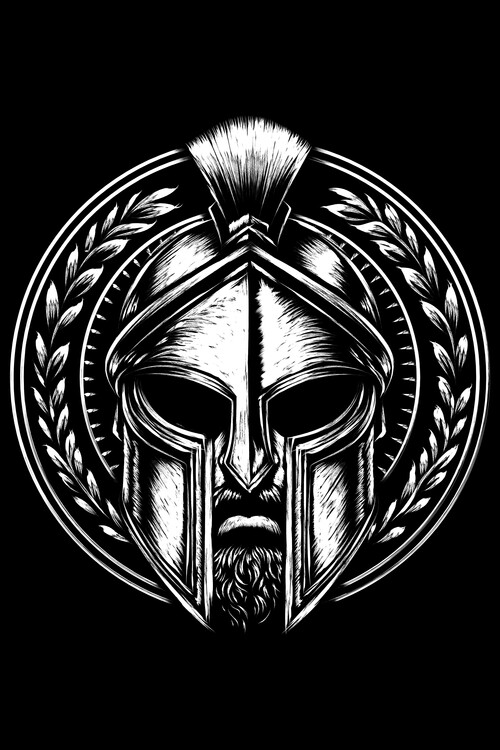 Плакат Hoplite warrior