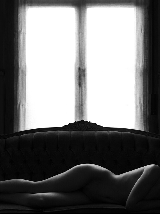 Poster Sleeping on the sofa