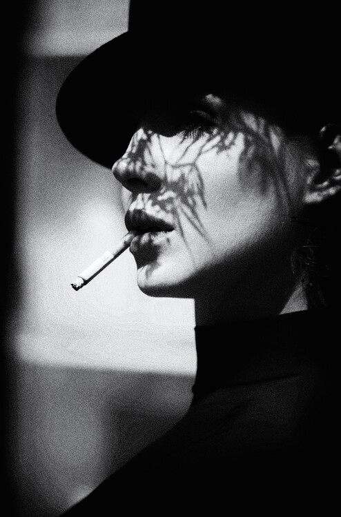 Плакат Lady in black