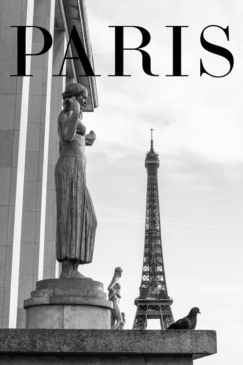 Plakat Paris Text 5
