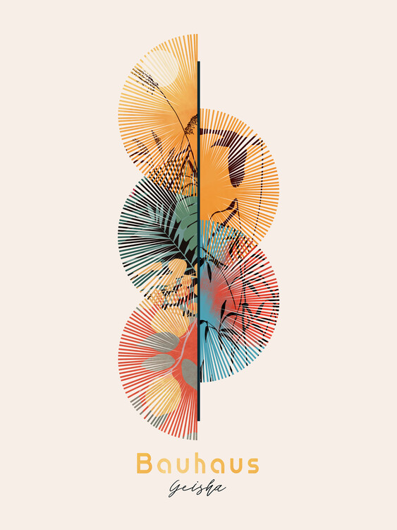 Plakát Bauhaus - Geisha