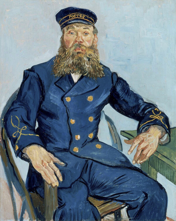 Poster Portrait of the Postman Joseph Roulin (1888)