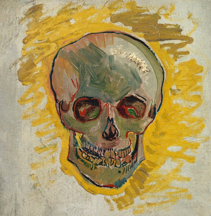 Poster Skull (1887)