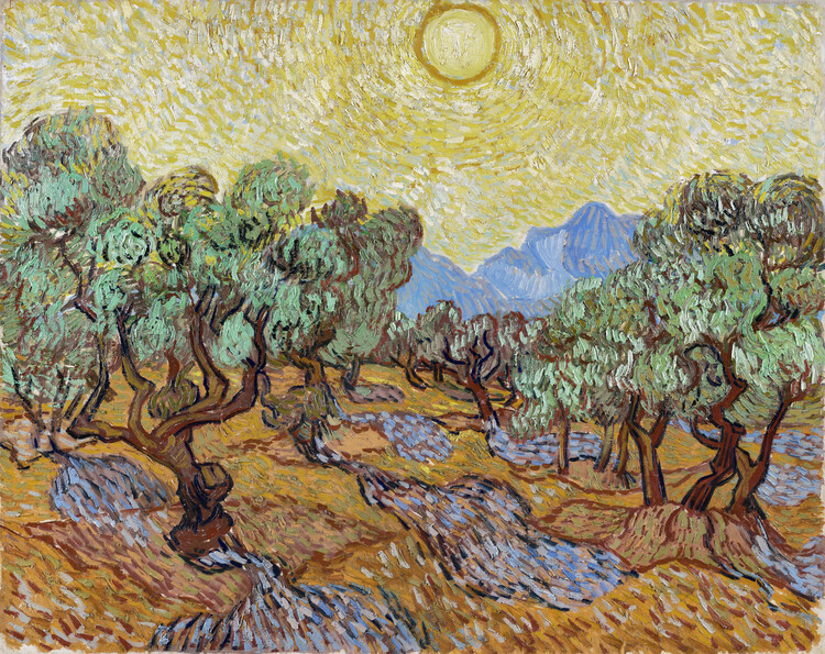 Sticker Olive Trees (1889)