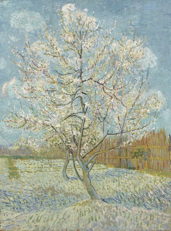 Sticker The Pink Peach Tree, 1888
